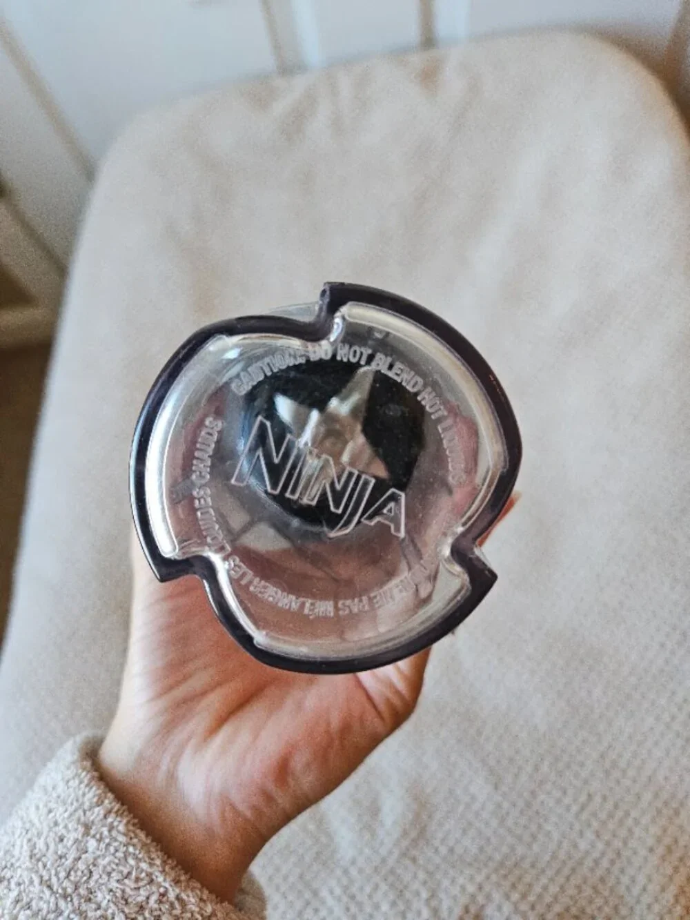 Ninja Blender Replacement Parts Single Serve 24oz Smoothie Cup Blade Assembly